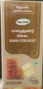 BANANA STEM BISCUT POT FOOD 65GM