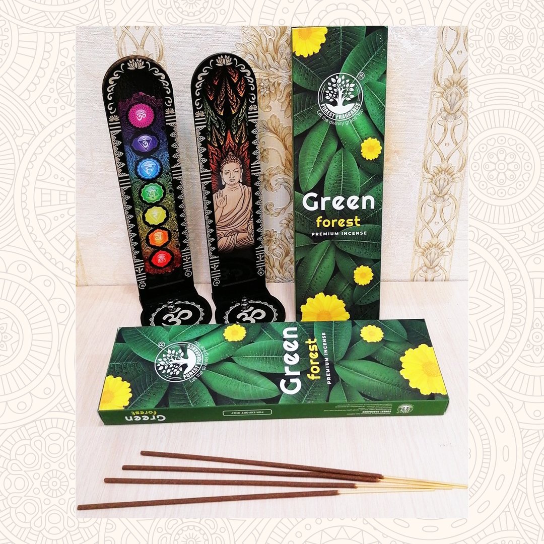 INCENSE STICK FF GREEN FOREST 90GM