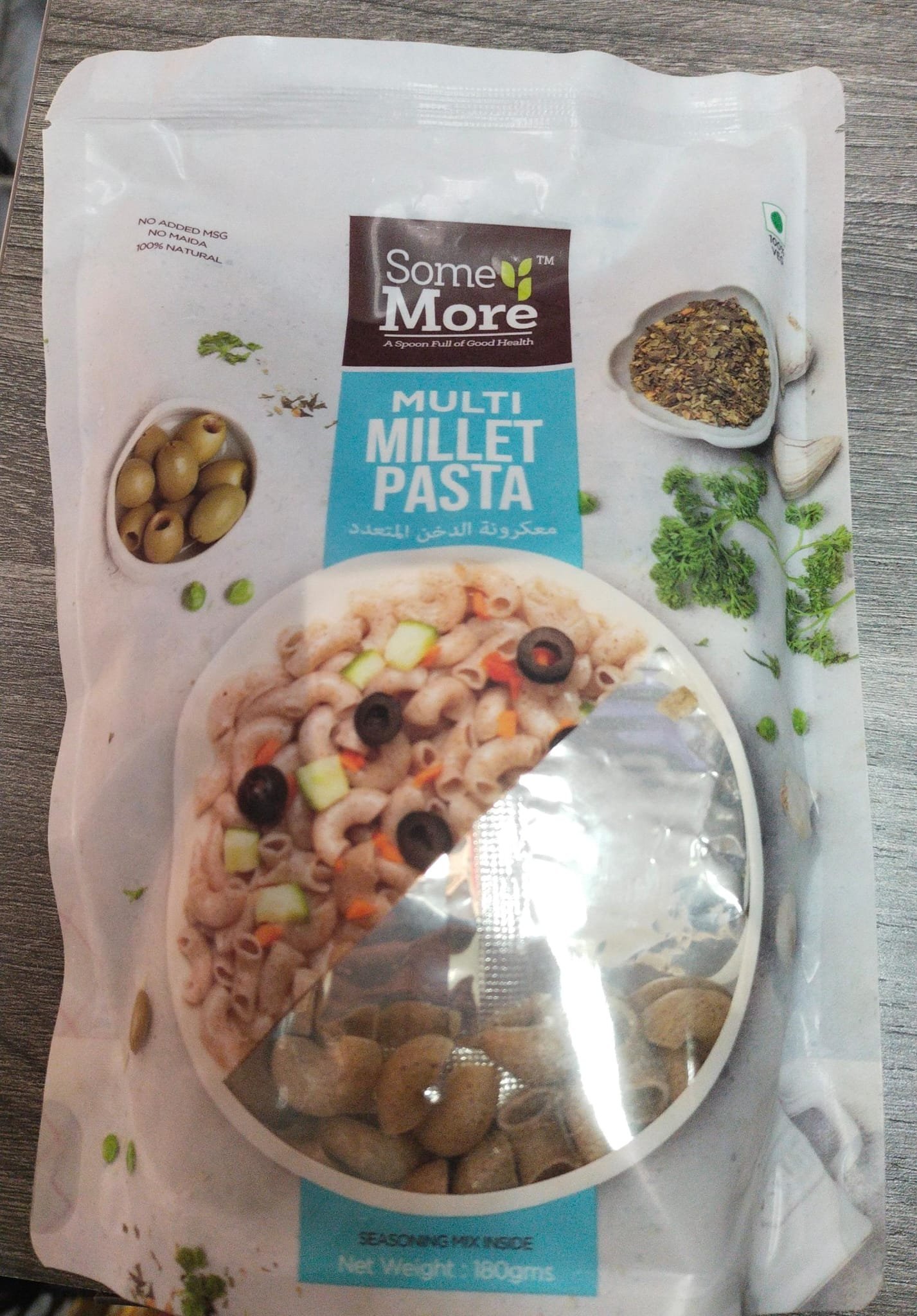 PASTA MULTIMILLET SOMEMORE 180GM