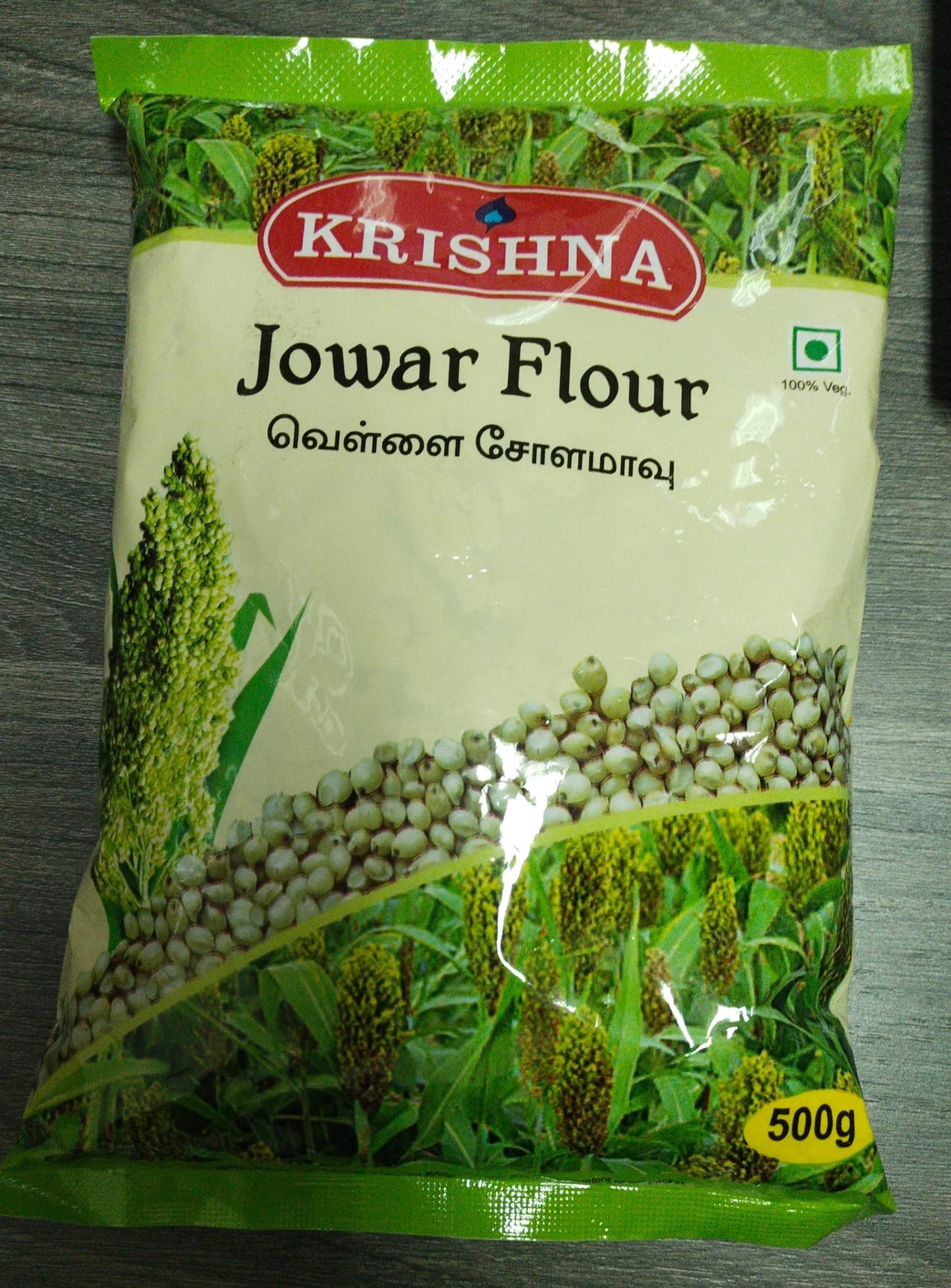 FLOUR JOWAR KRISHNA 500GM