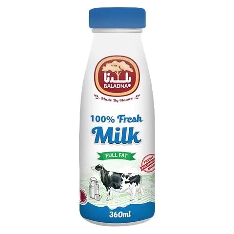 MILK FRESH FF BALADNA 360ML