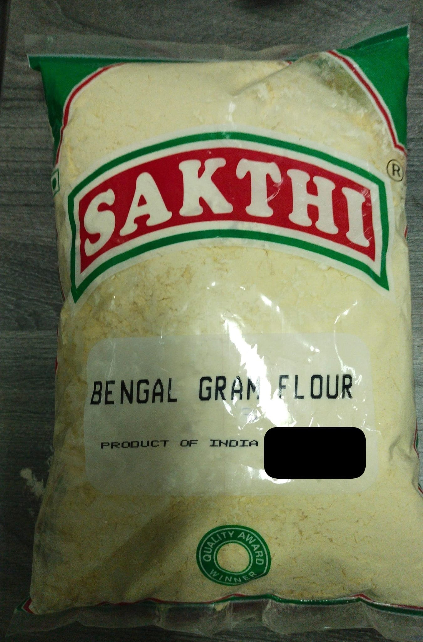 BENGAL GRAM FLOUR SAKTHI 500GM