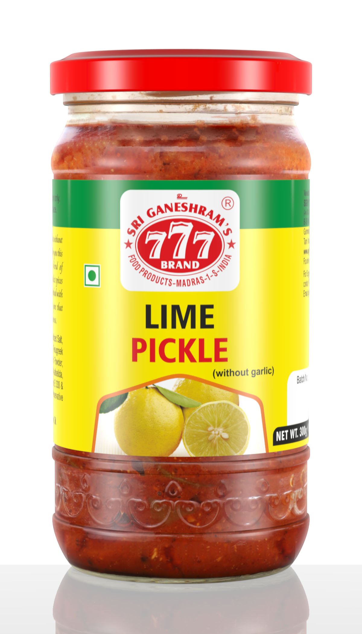 LIME PICKLE 777 300GM