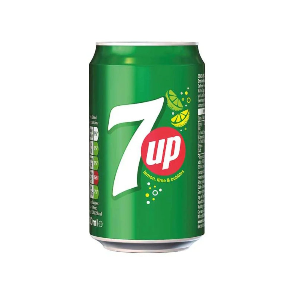 7UP LEMON 330ML