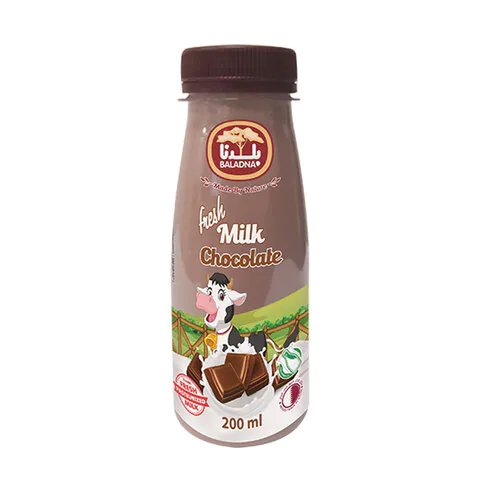 CHOCOLATE FLAVORED MILK BALADNA 200ML