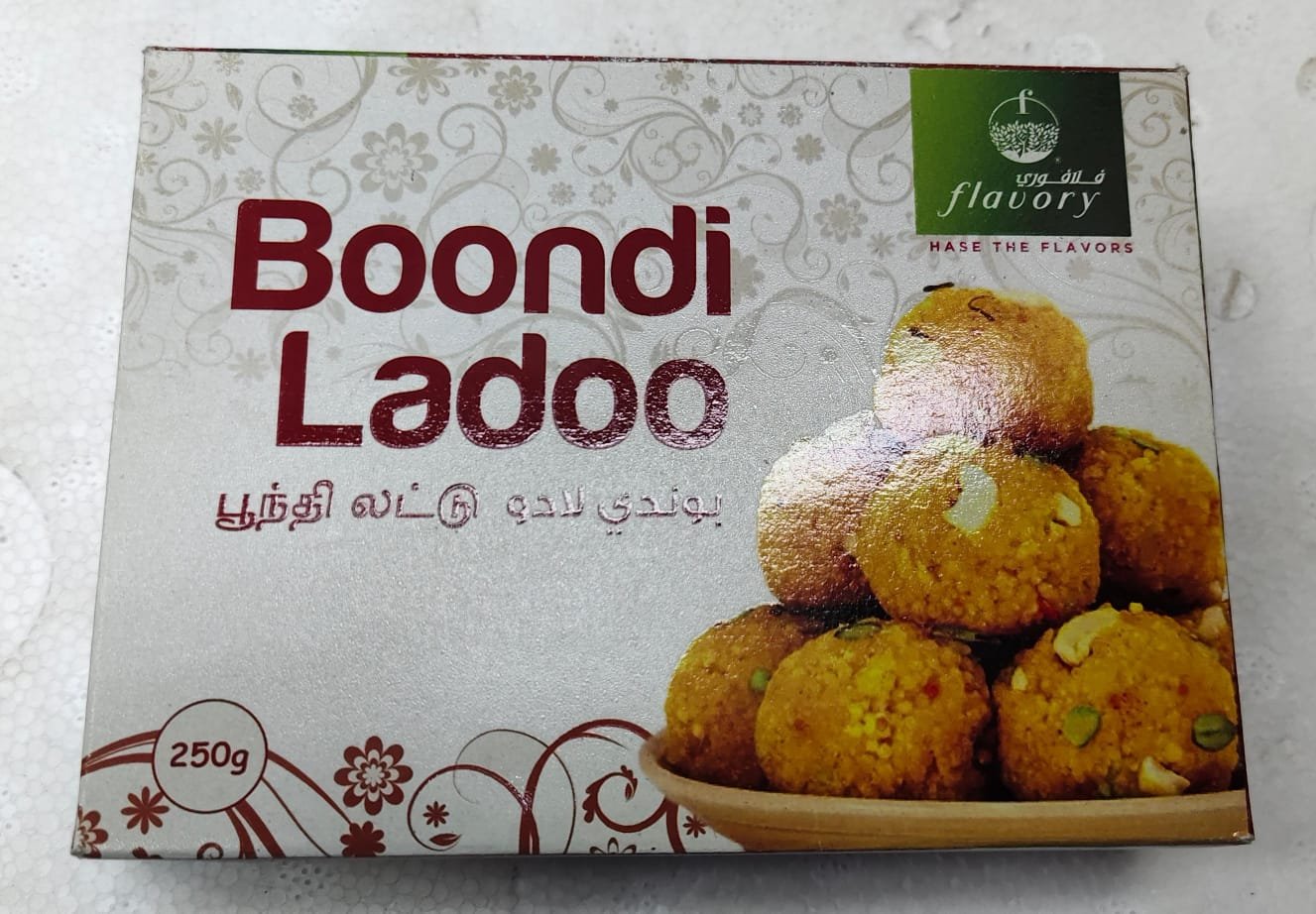 BOONDI LADOO FLAVORY 250GM