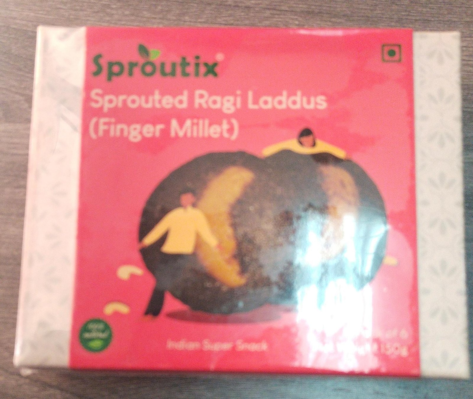 LADDU FINGER MILLET SPROUTIX 150GM