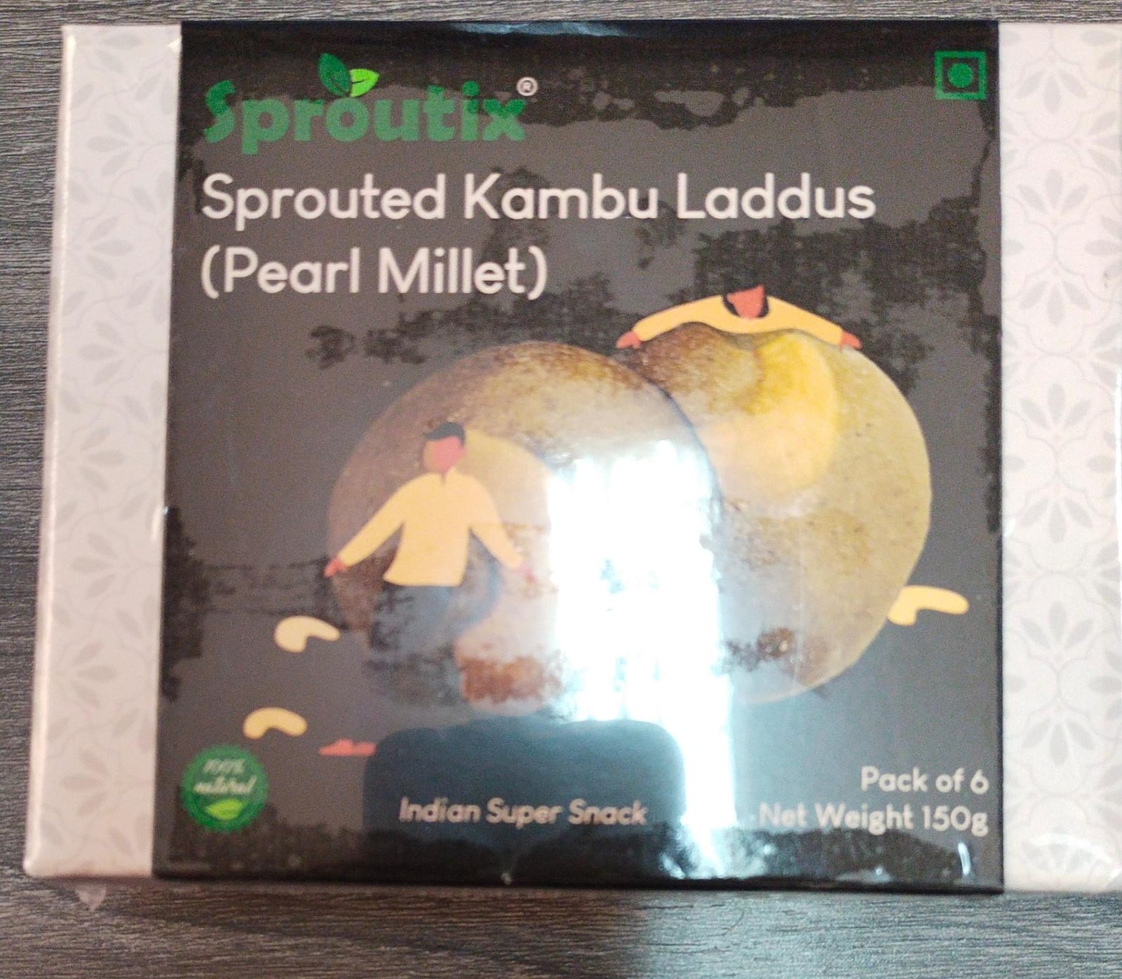 LADDU KAMBU MILLET SPROUTIX 150GM