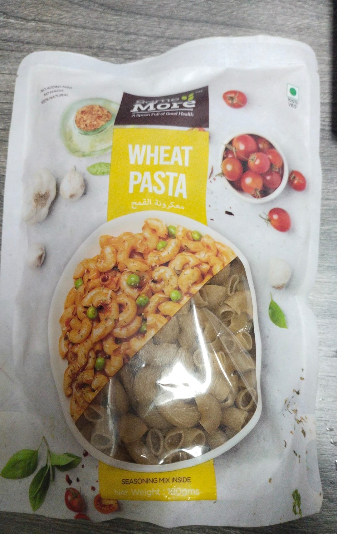 PASTA WHEAT SOMEMORE 180GM