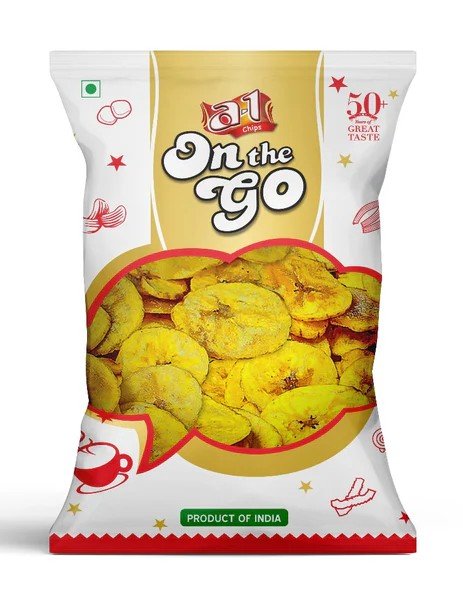 A1 BANANA CHIPS SALT 80G