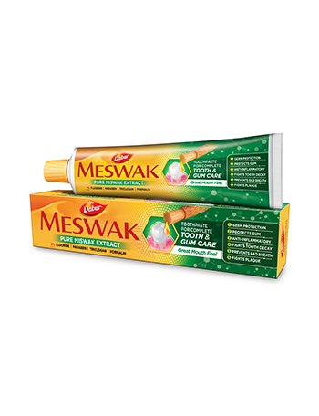 MISWAK TOOTHPASTE 200GM (+FREE TOOTHBRUSH)