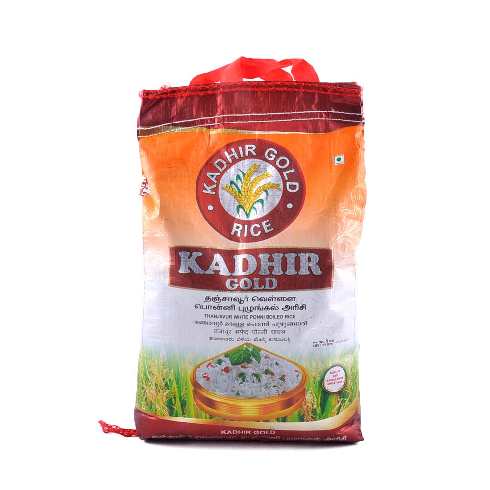 RICE PONNI BOILED KADHIR GOLD 5KG