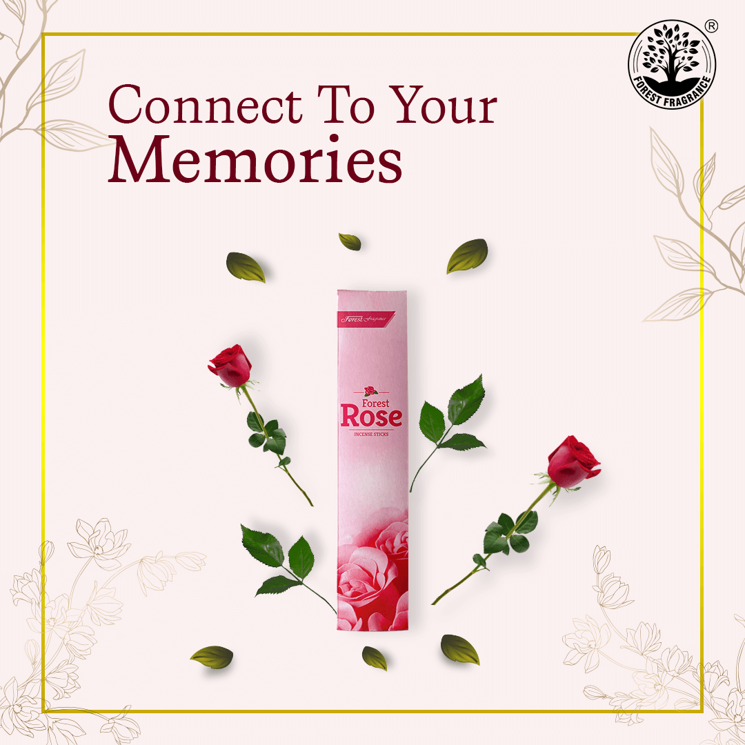 INCENSE STICK FF ROSE 90GM