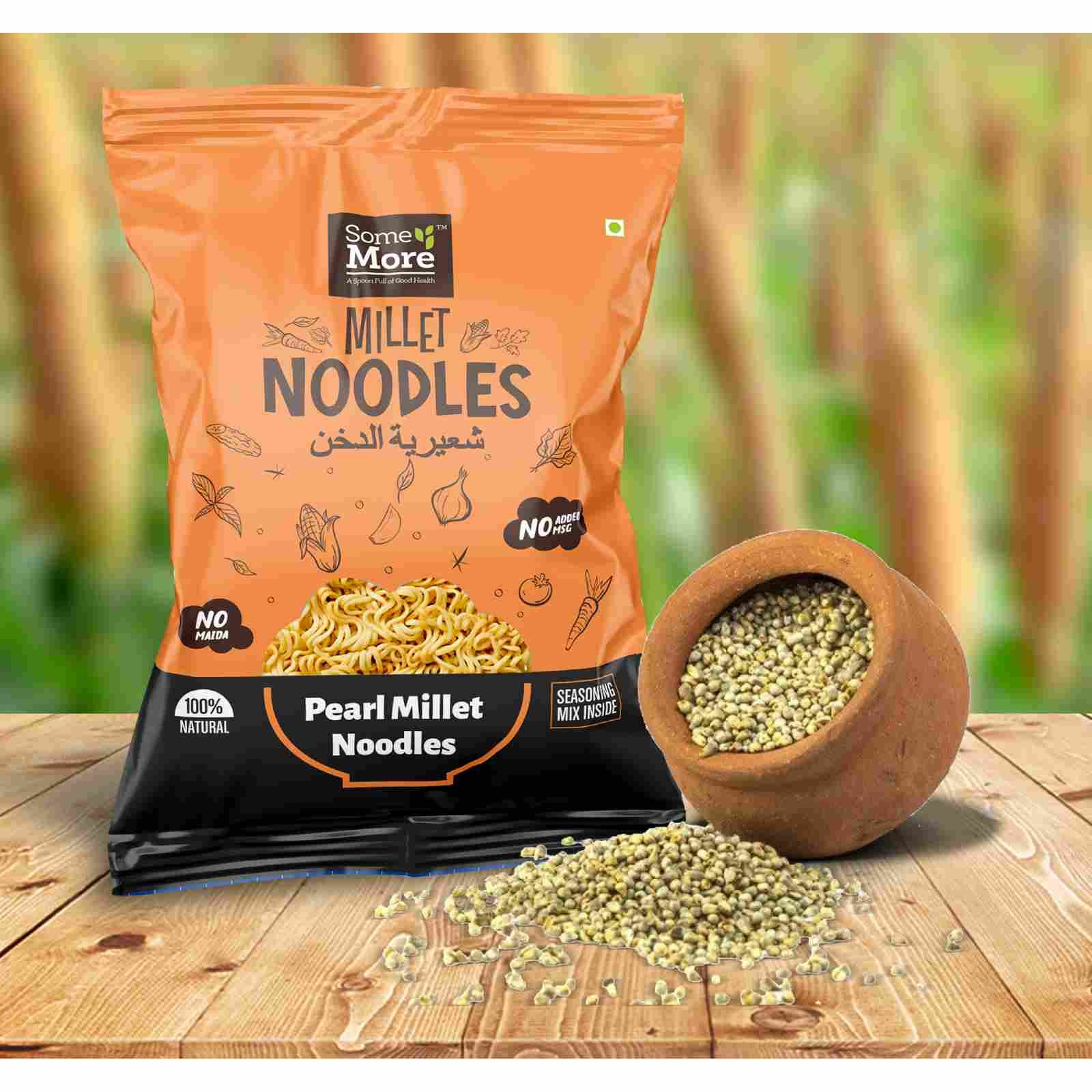 NOODLES PEARL MILLET (KAMBU) SOMEMORE 150GM