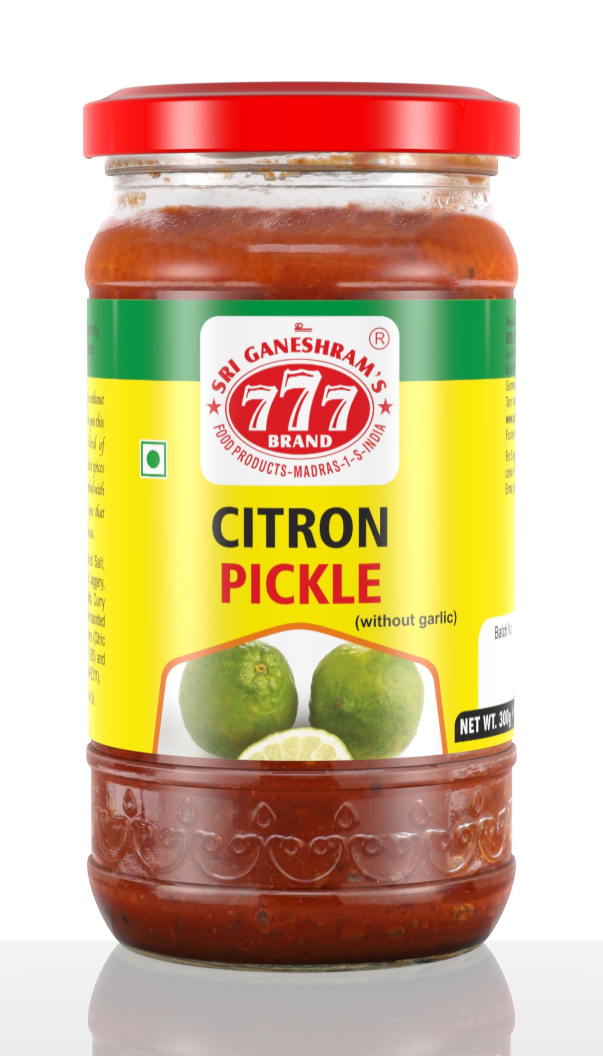 PICKLE CITRON 777 300GM