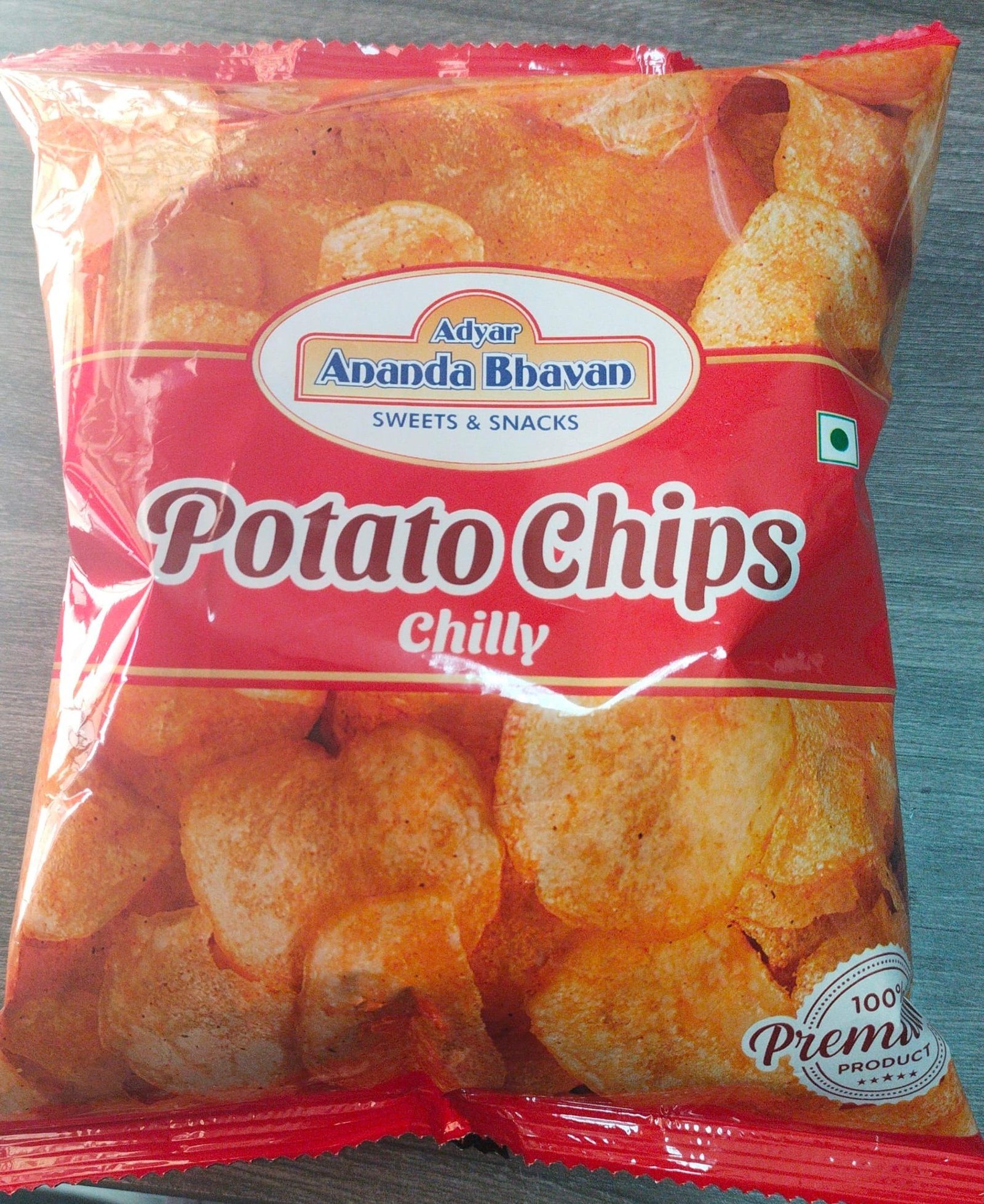 POTATO CHIPS CHILLY AAB 60GM