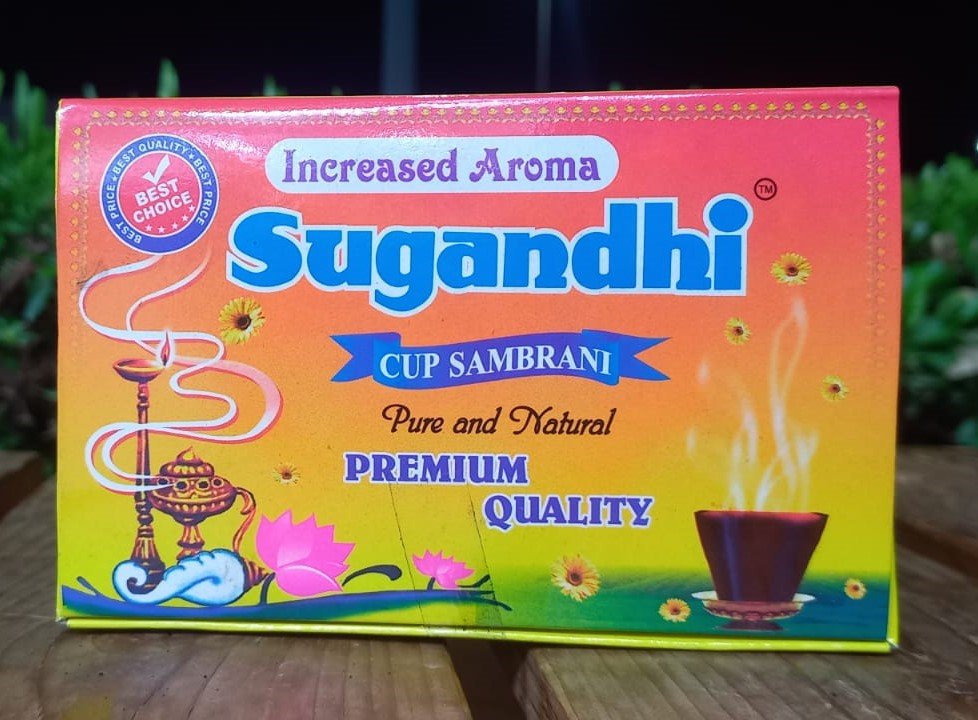 SUGANDHI CUP SAMBRANI (M) 75GM